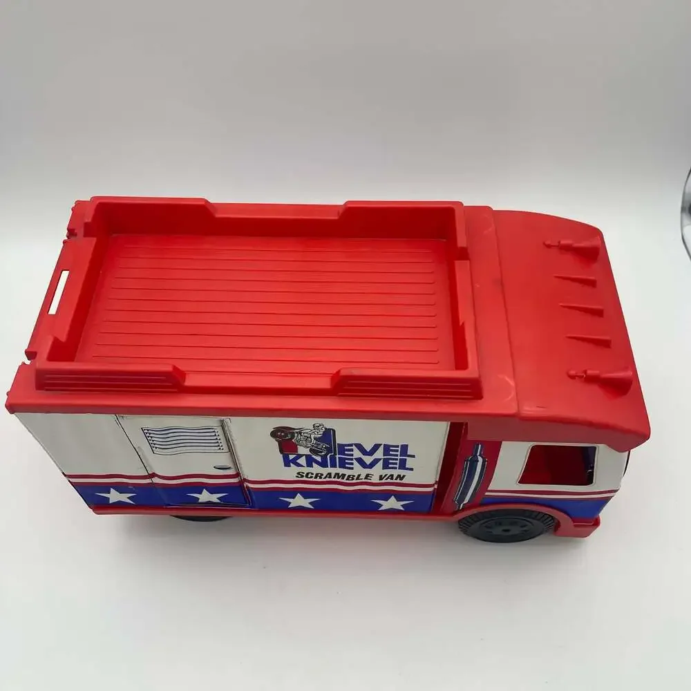 Vintage 1973‎ Evel Knievel Scramble Van Toy by Ideal